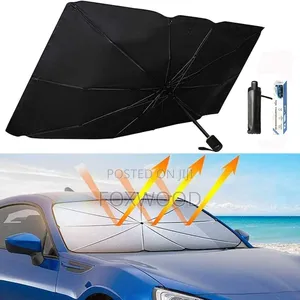 Car Dashboard Umbrella Sunvisor Windscreen Cover
