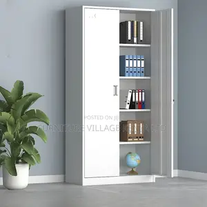 Office Cabinet; 2 Door Full Metallic Office Filling Cabinet