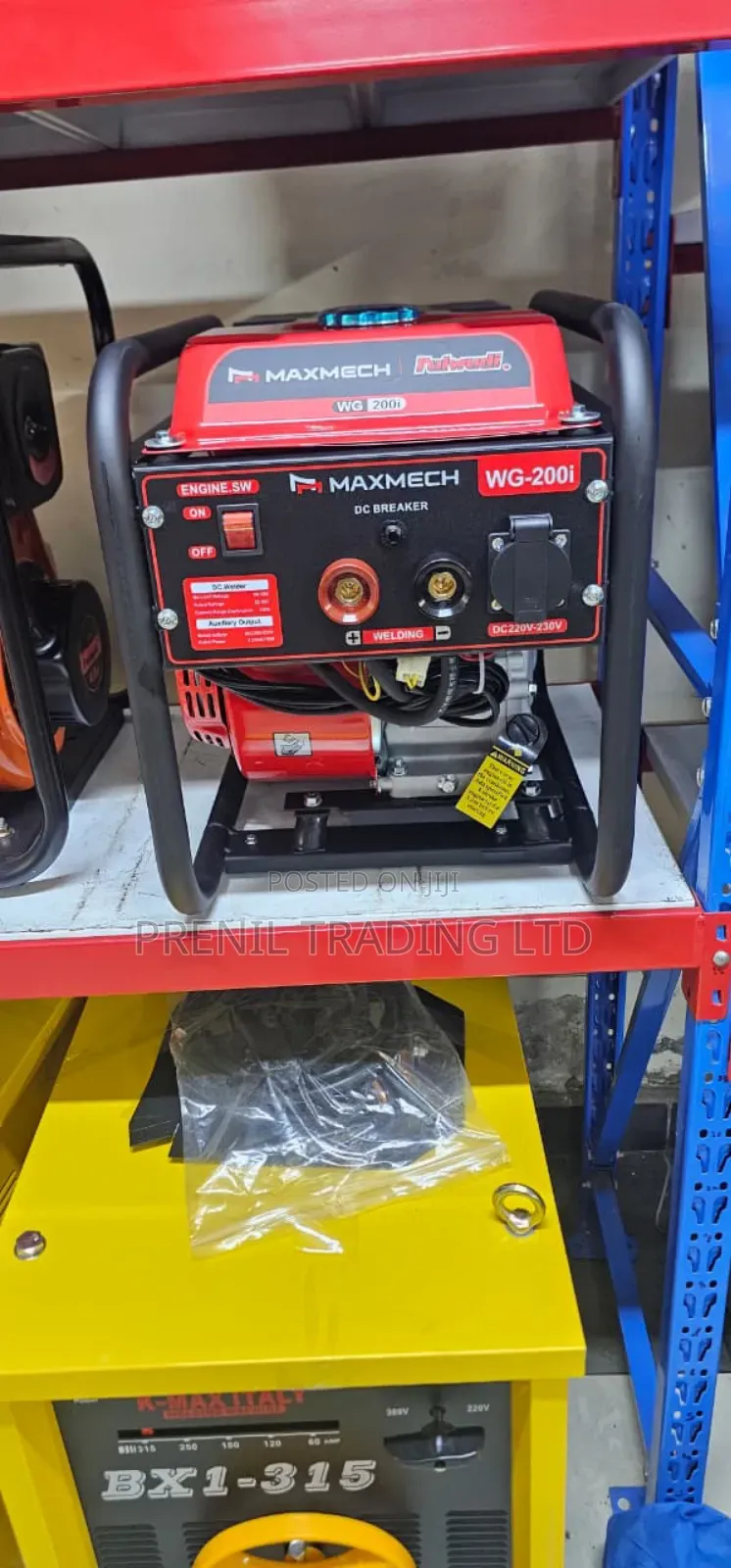 Maxmech Wg-200i Petrol Welding Generator