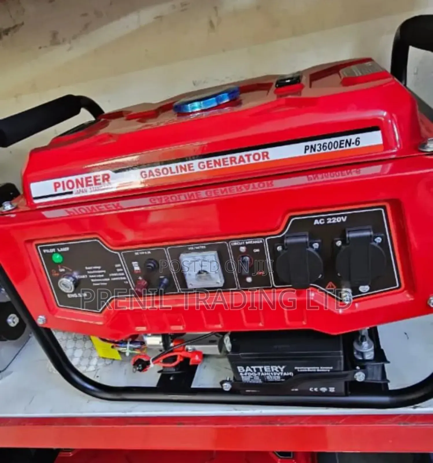 Pioneer Gasoline Generator Available
