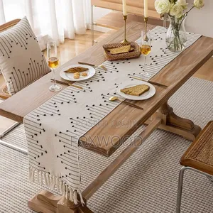 Woven Boho-Style Table Runner