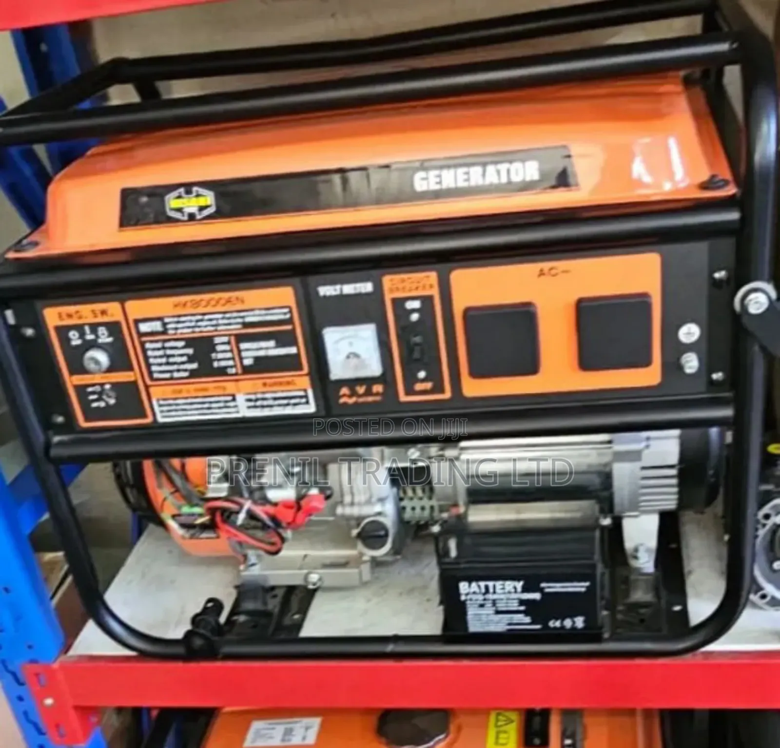 Hisaki Hk6500en Petrol Generator