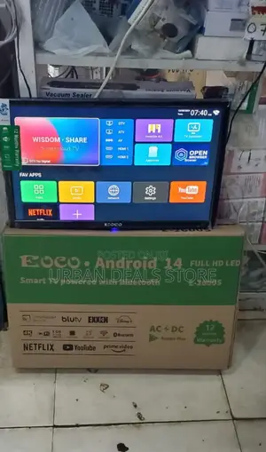 26 Inches Ac/Dc Ecco Smart Android Digital Tv
