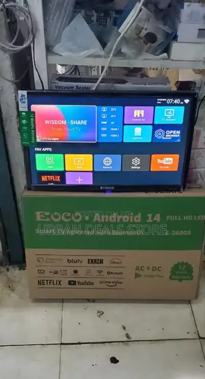 26 " Ac/Dc Ecco Smart Android Digital Tv With Bluetooth
