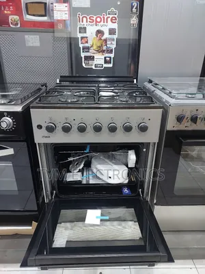 Mika Standing Cooker, 60cm X 60cm, 3 Jet Burners + 1 Rapid Hot Plate