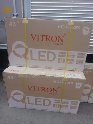 Vitron 43 Inches Qled Smart Android TV