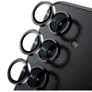 Samsung -Piece Blackmetal Ring Camera Lens Protector for Galaxy A35 5g
