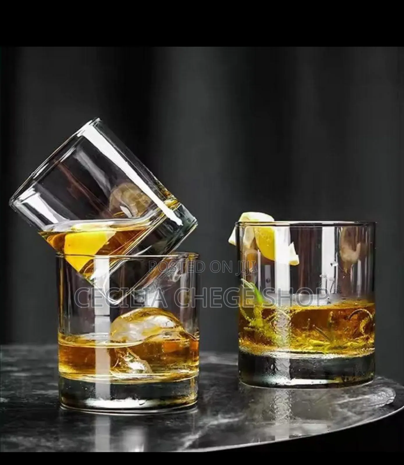 6pc Whiskey Glass