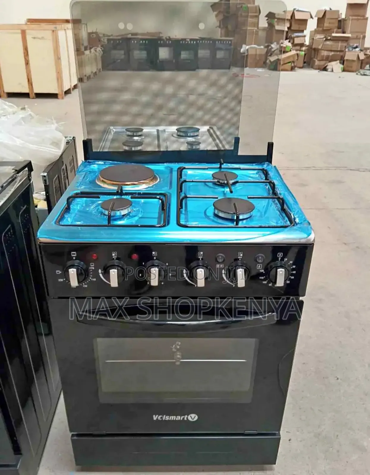 Volsmart 60*60 3+1 Standing Cooker – Spacious Durable Design