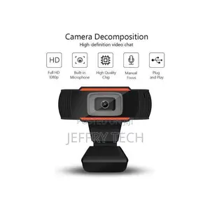 1080p Full Hd Usb Webcam Computer Camera With Microphone
