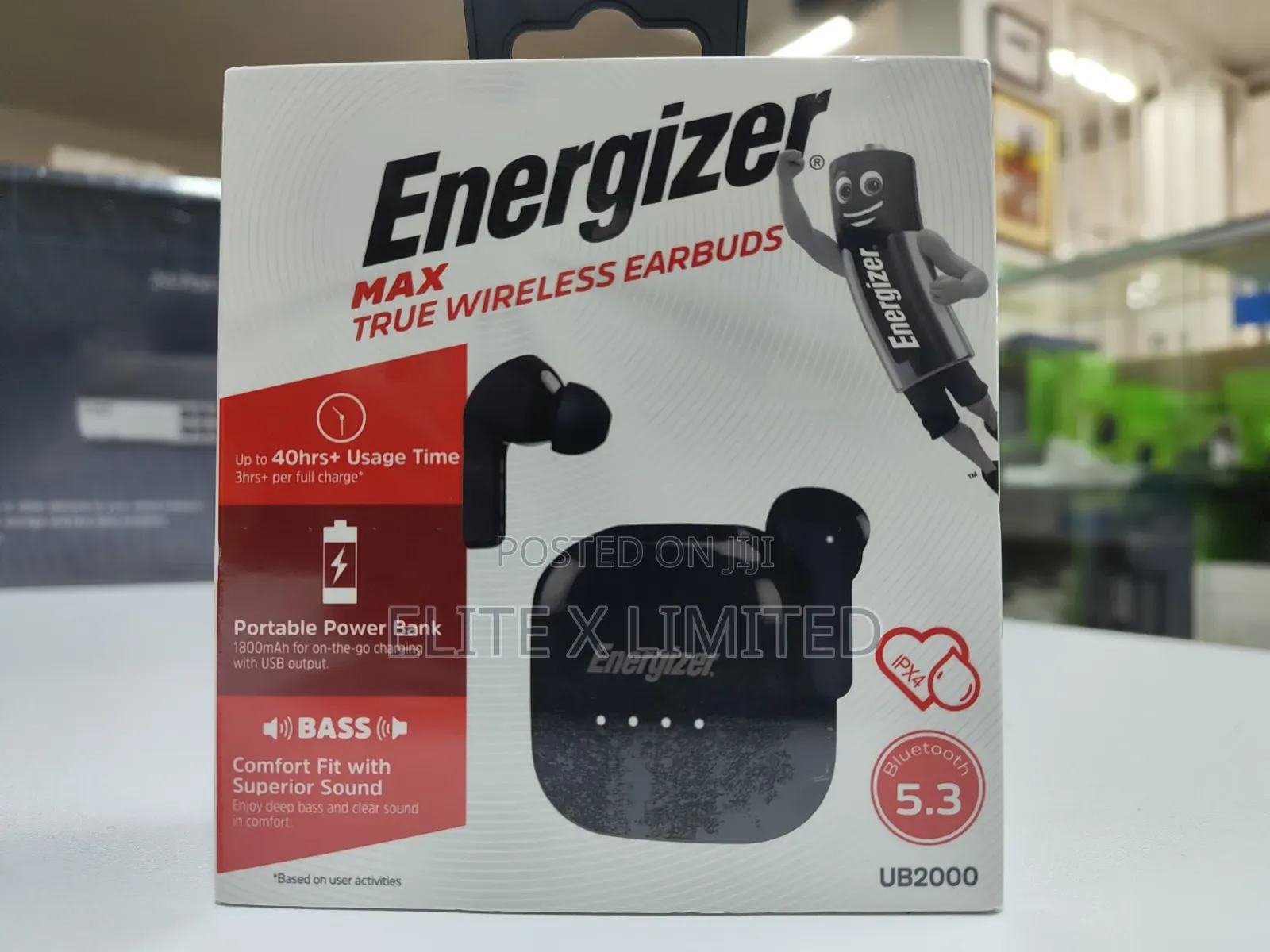 Energizer Max True Wireless Earbuds Ub2000