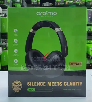 Oraimo Boompop Pro – Next-Level Sound With Anc 82h Battery