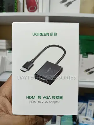 Ugreen Hdmi to Vga Converter (No Audio) 1080p Video Output.