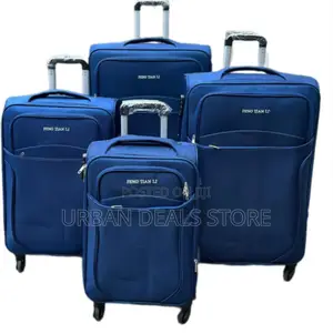 Managerial 4-in-1 Fabric Luxurious Suitcase