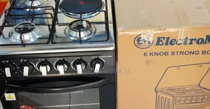 Electromate 50×55 Standing Cooker Your All-in-One Kitchen Powerhouse.