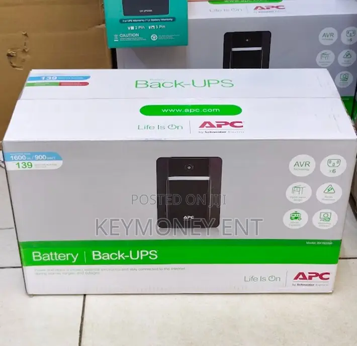 1600va 6ports Apc Power Back Up Ups 1.6va