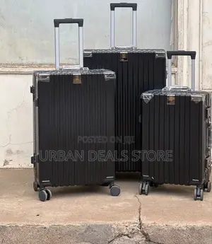 3 in 1 Design Laxurious Managerial Aliminium Flame Zippless Suitcase