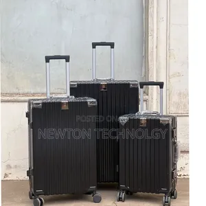 3 in 1 Laxurious Managerial Bossy Aliminium Flame Zippless Suitcase