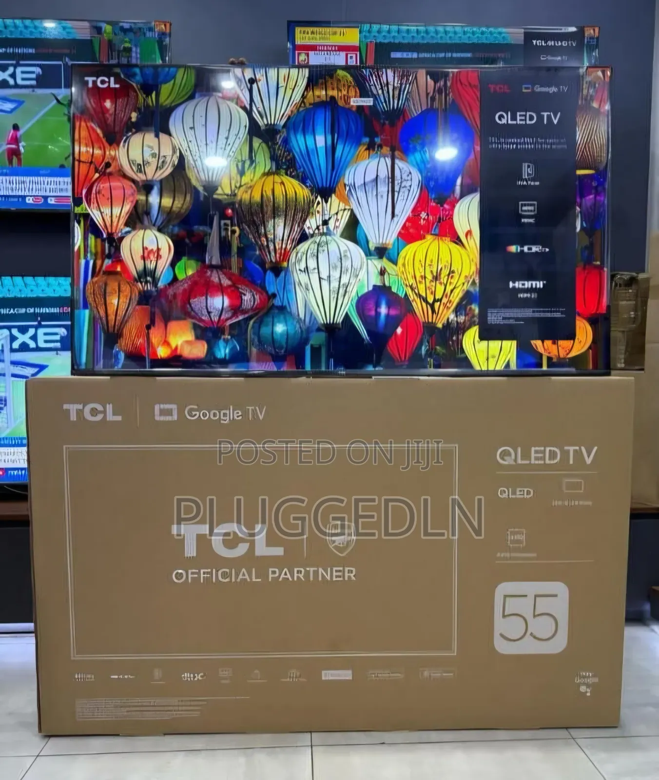 TCL 55inch Qled Smart Tv .