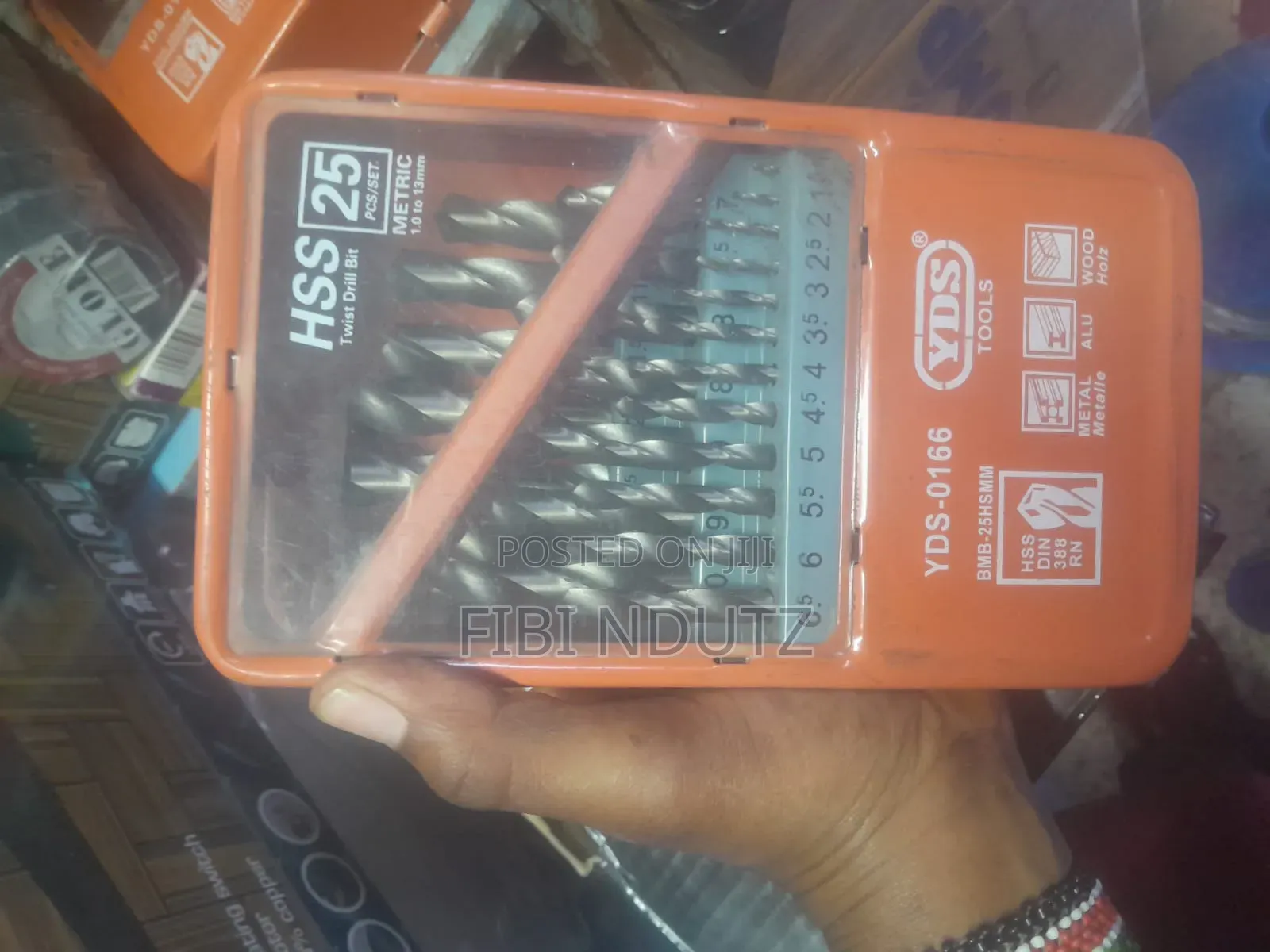 HSS Twist Drill Bit Set 25pcs/Drill Twist Sets