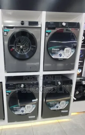 Hisense Washing Machine Front Load 8kg
Grey Full Automatic .