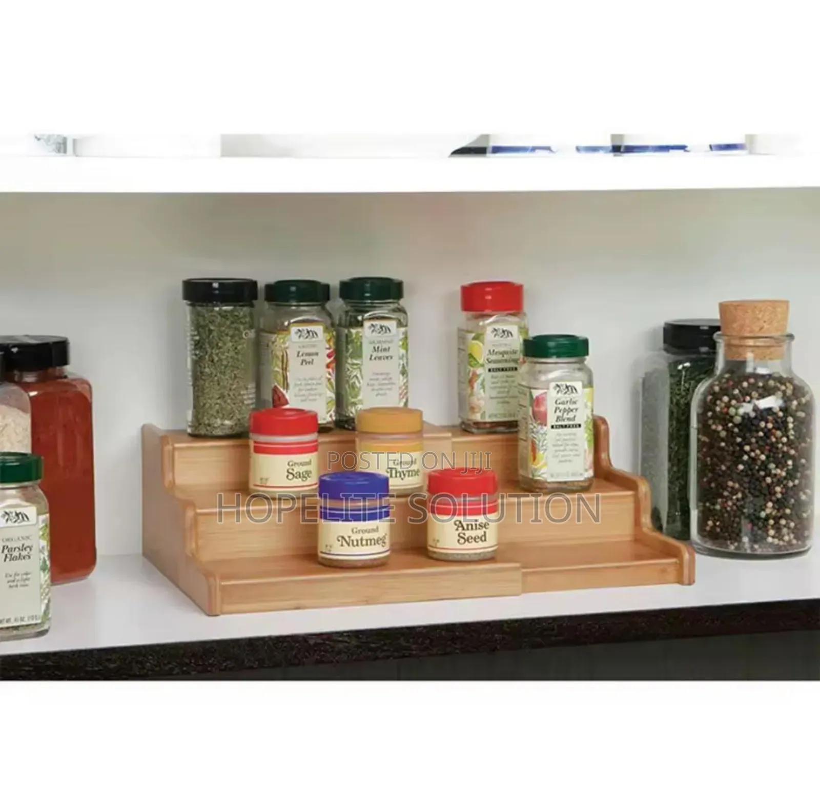3 Tier Expandable Spice //Storage Rack