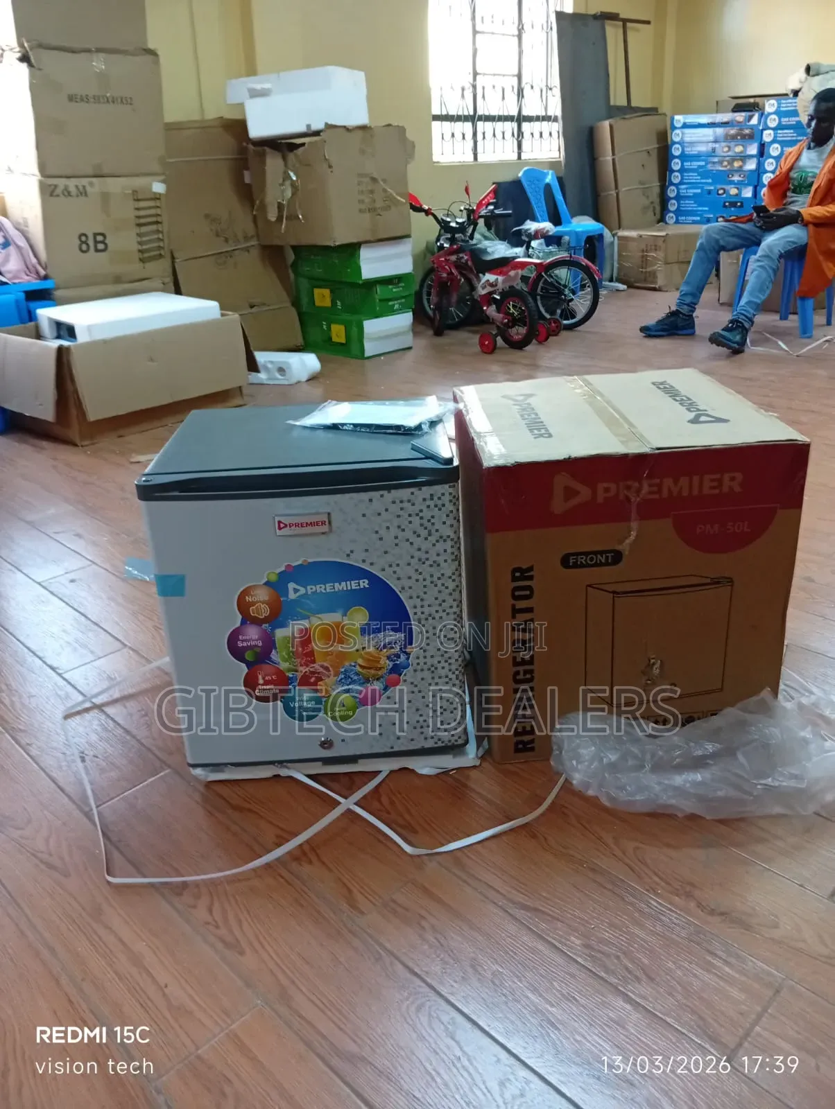 Premier Pm-50l Mini Fridge Compact Refrigerator