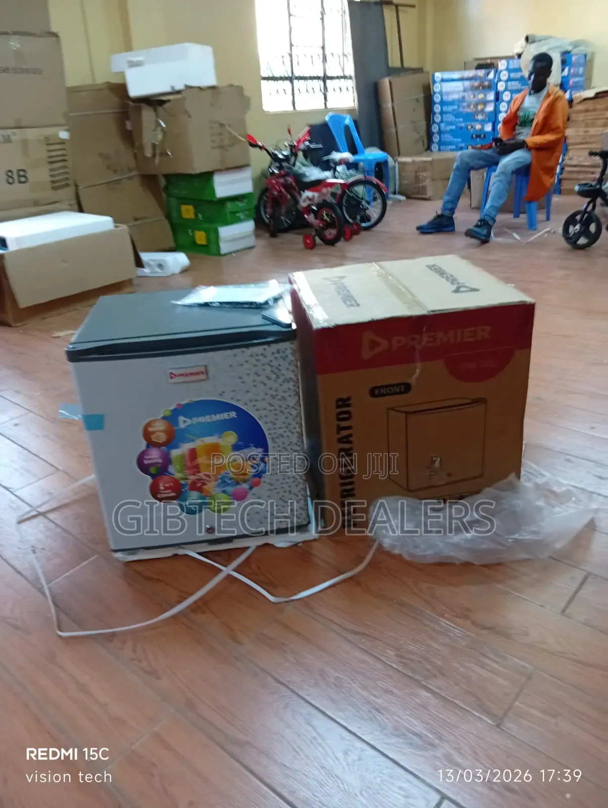 Premier Pm-50l Mini Fridge Compact Refrigerator