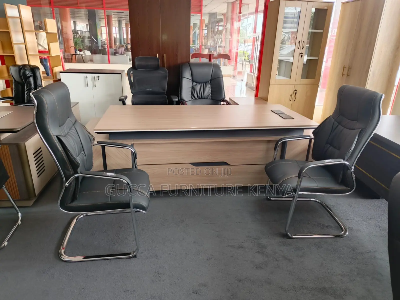 2.4 Meters Executive L-shaped Office Table