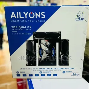 Ailyons 3.1ch Subwoofer Home Theatre Multi Media Woffer