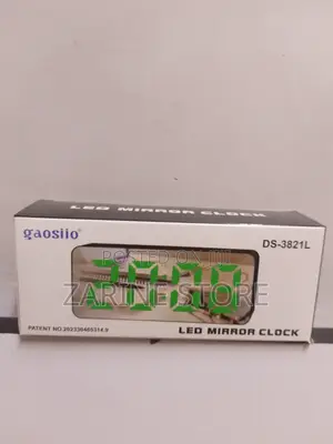 Mirror Clock Rechargeable