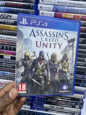 Assassin's Creed Unity For The Playstation 4.