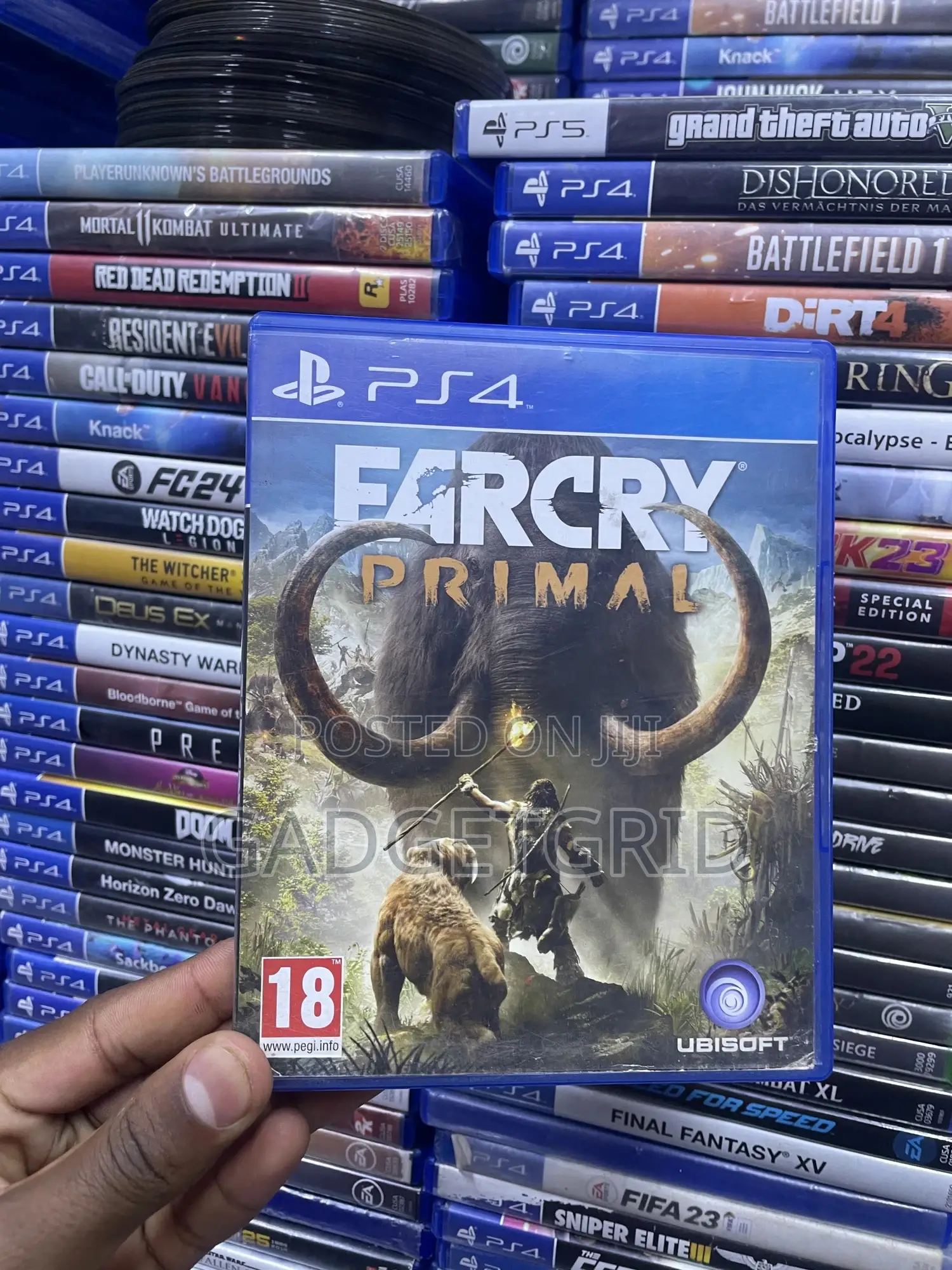 Far Cry Primal for the Playstation 4
