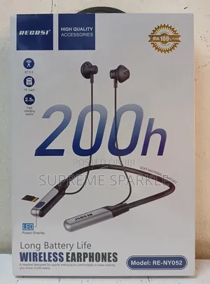 Recrsi Re-Ny052 Wireless Neckband Earphone