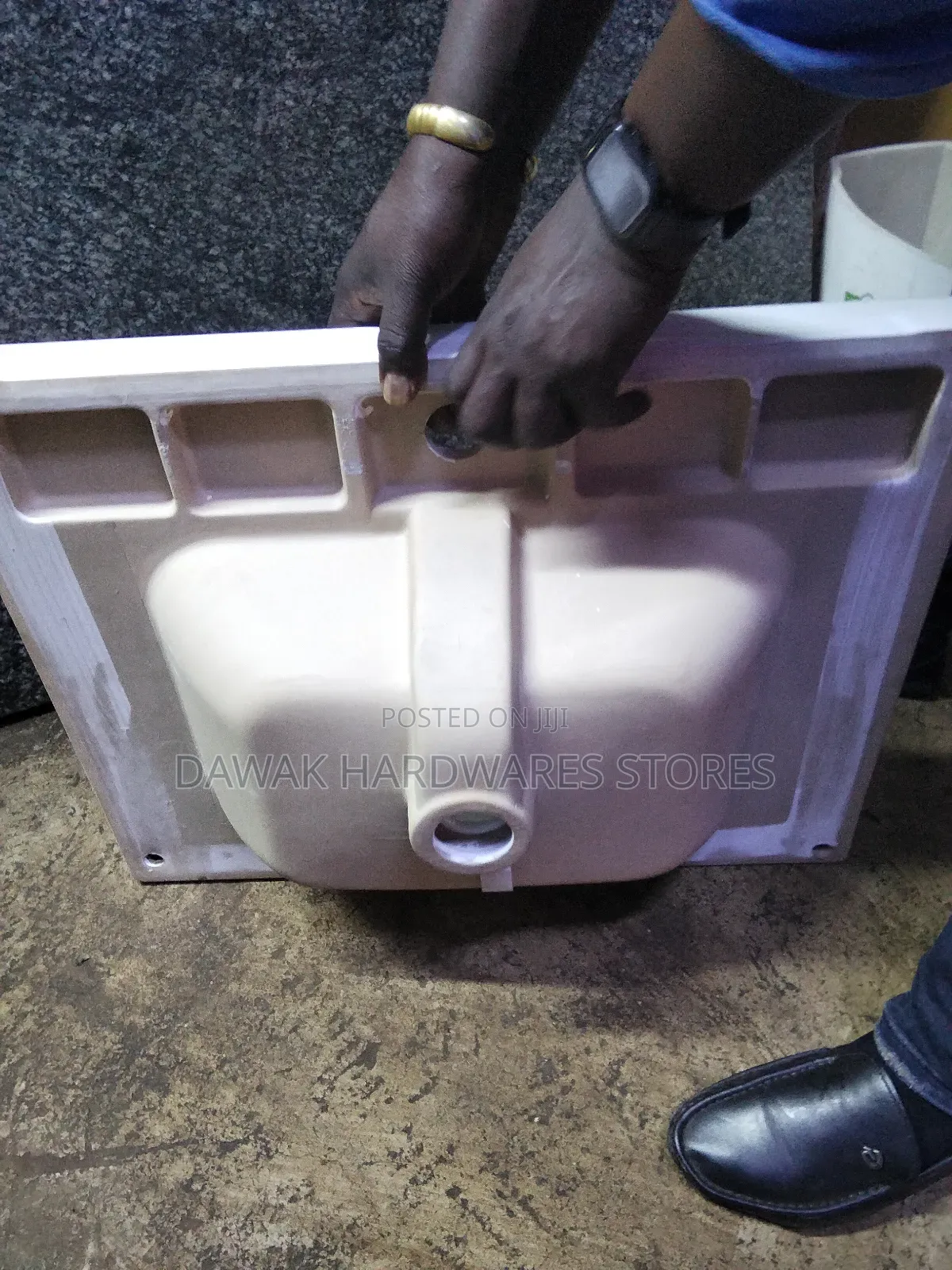 White Ceramic Washbasin