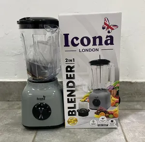 Icona 2in1 Blender With Powerful Grinder(One Year Warranty)