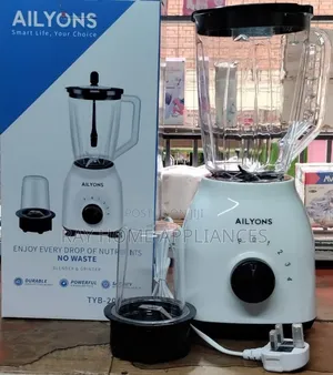 White 2 in 1 Blender Ailyons