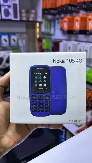 New Nokia 105 Black