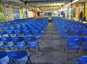 Blue Folderable Conference Chairs
