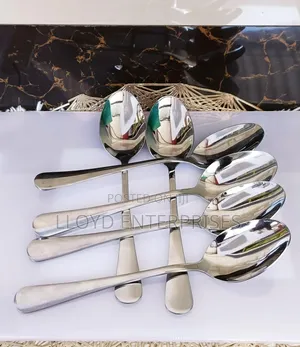 Heavy Gauge Stainless Steel Table Spoons*
 *Per Set of 6 Pieces