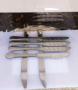 *Heavy Gauge Stainless Steel Butter Knives