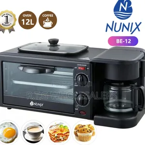 Nunix Multifunction Breakfast Maker With Oven Coffee Maker