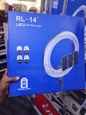 Rl-14 Inch Ringlight With A Stand And Phone Holders