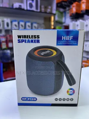 H at F Hf-F105 Bluetooth Speaker – Portable, Loud Clear Sound