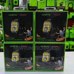 Oraimo *Watch 5 Max* Osw-804 Wireless Hd in Calls Smart Watch