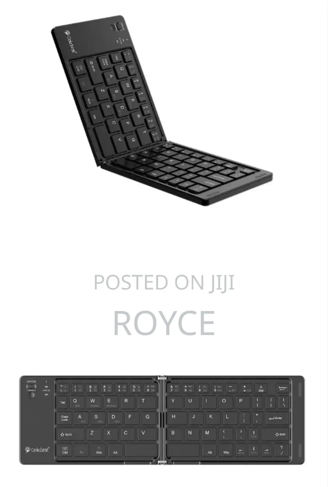 Folding Wireless Keyboard