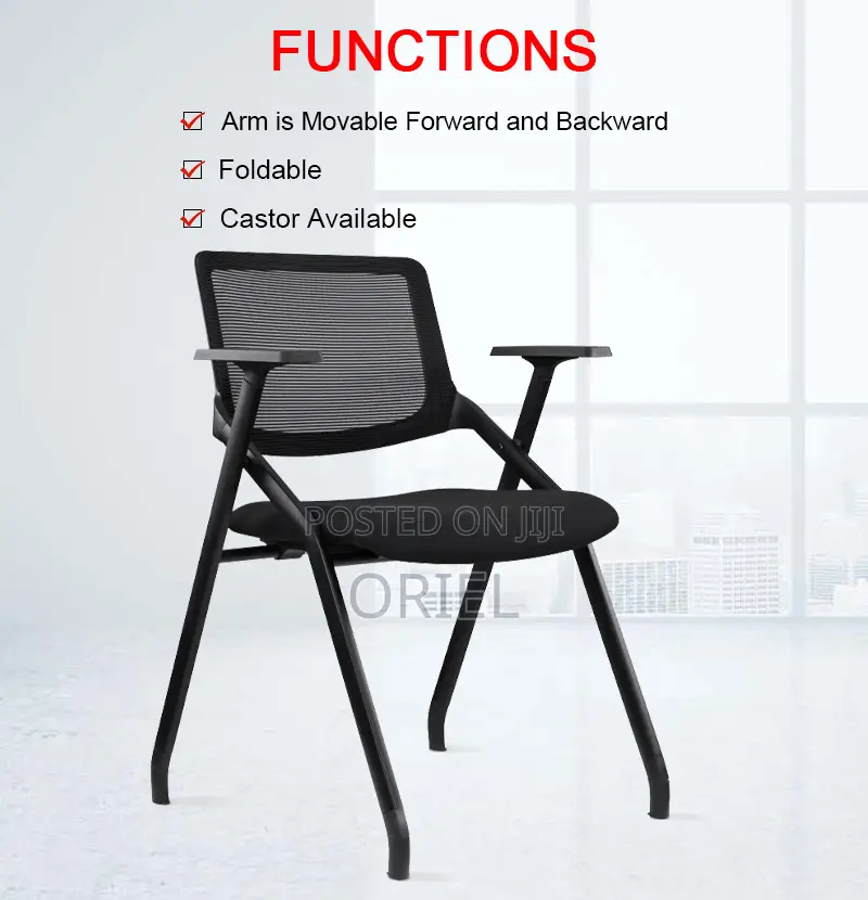 Office Chair : Foldable Ergonomic Training Chair