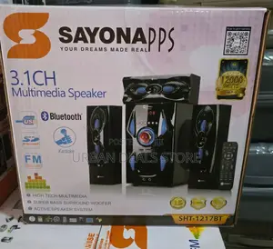3.1ch Sayona SHT 1217 Bt Home System Bluetooth/Fm/Usb