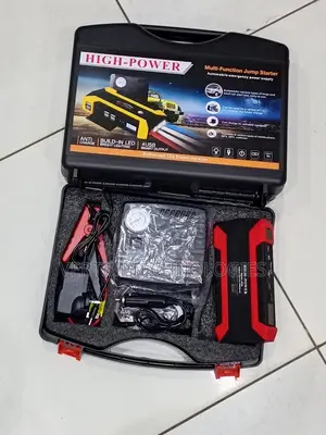 99800mah Emergency 12v Jump Starter With Built-in Air Compressor Pump