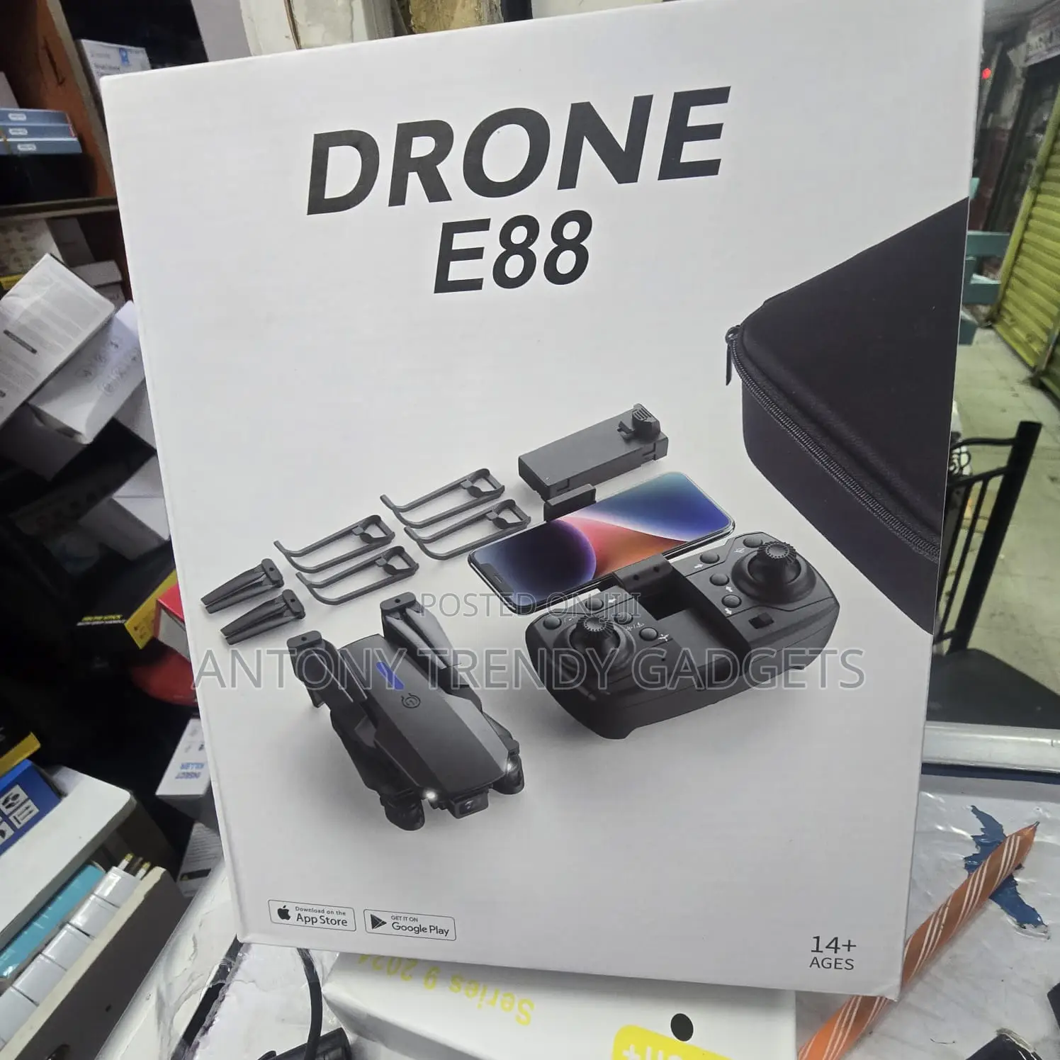 E88 Camera Drone With Gesture Control & Smart Flight Modes